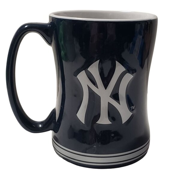 New York Yankees Ceramic Mug 14 Oz Boelter Brands MLB Licensed - Picture 1 of 7